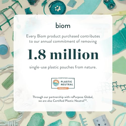 Biom Biodegradable All-Purpose Wipes (150ct) Starter Kit with Refillable Dispenser - Everything Cleaning Wipes | Plant-Based Surface Cleaner for Home & Travel | Kid & Pet Friendly, Natural, Non-Toxic