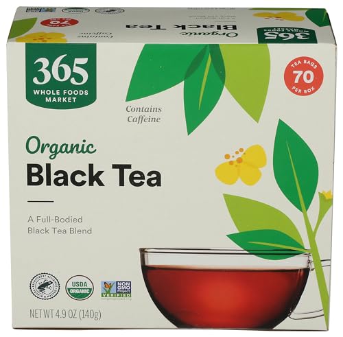 365 by Whole Foods Market, Tea Black Organic, 70 Count