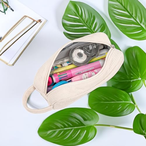 LEDAOU Cute Pencil Case for Kids Girls Boys Pencil Pouch kawaii Pen Pencil Box Bag Holder for School Students