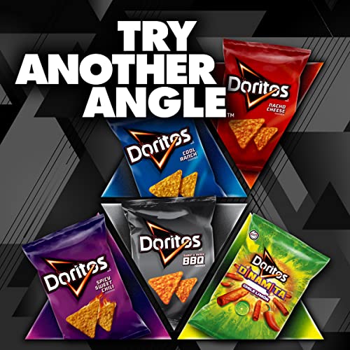 Doritos Flavored Tortilla Chips, Spicy Sweet Chili, 1 Ounce (Pack of 40)