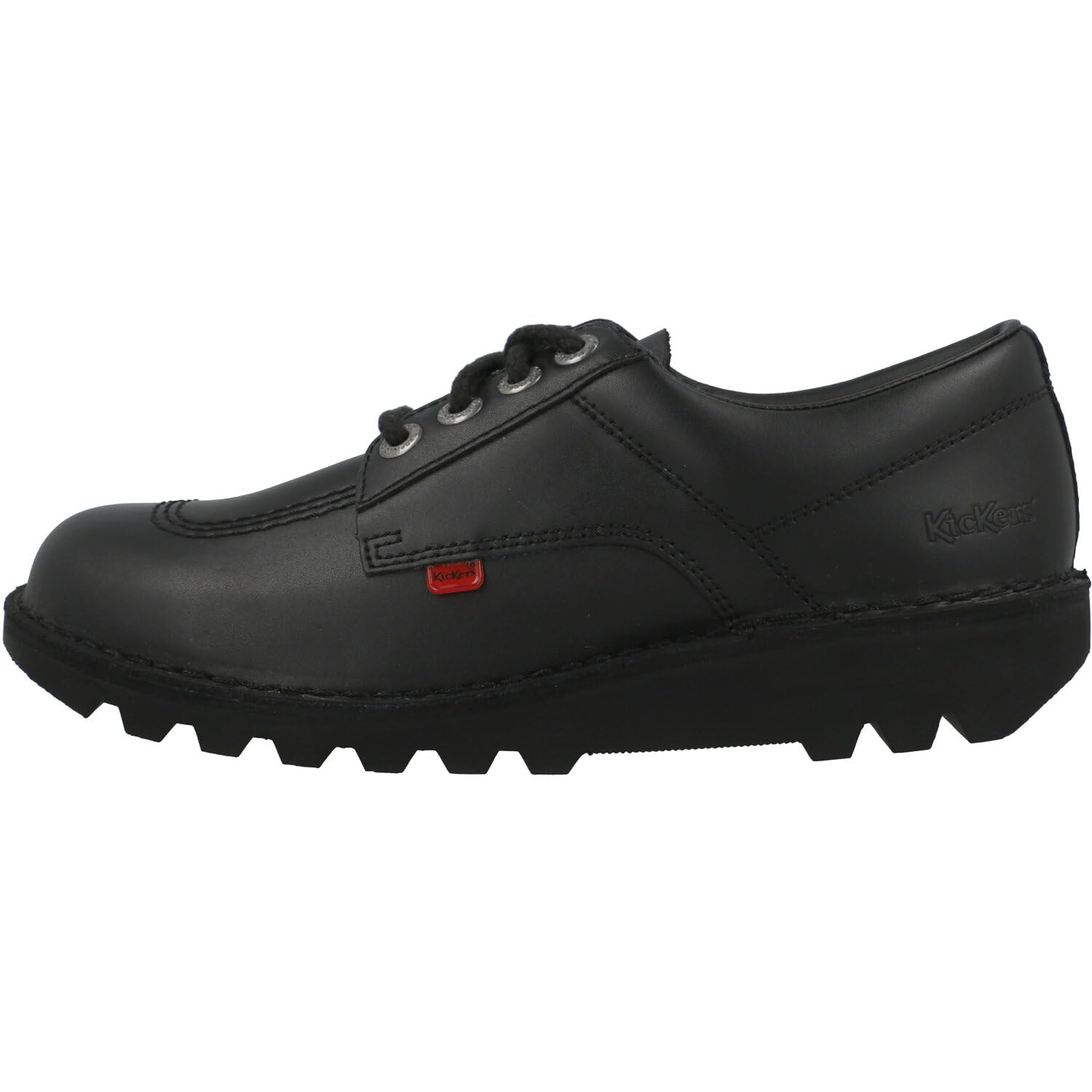Kickers Men's Kick Lo Core Black Lace-up Shoes, 11