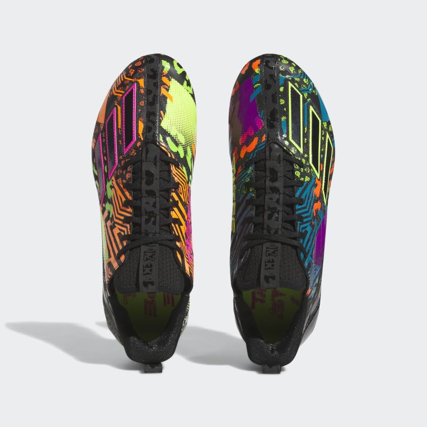 adidas Adizero 12.0 Mismatch Football Cleats Men's, Black, Size 12