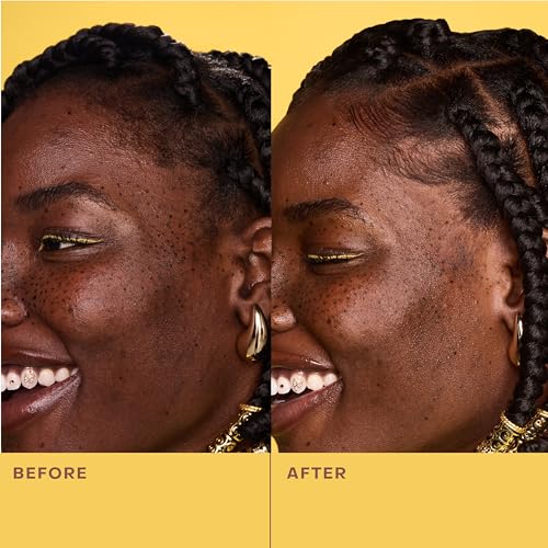 SheaMoisture Edge Control Strong Hold Gel+Flaxseed Jamaican Black Castor Oil Keeps Edges in Place,No Flakes,Infused With Hydrolyzed Corn Starch,Glycerin,Indulgent Scent ParabenFree AntiFrizz Gel 3.5oz