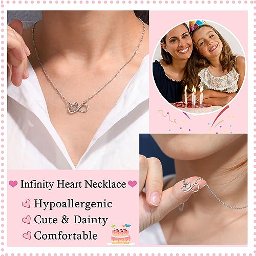 UNGENT THEM 13th Birthday Decorations for Girls Happy 13 Year Old Girl Birthday Gifts Ideas Necklace for Teen Girls