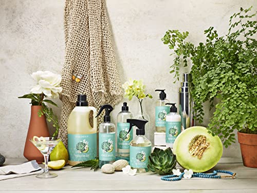 Caldrea Liquid Fabric Softener, Plant Derived, Helps remove static and wrinkles, Pear Blossom Agave Scent, 32 oz