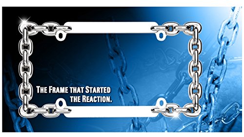 Cruiser Accessories 20530 Chain License Plate Frame, Chrome