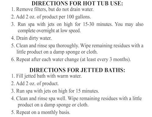 SpaChoice 472-4-4140 Jet Cleaner for Hot Tub, 1-Pint