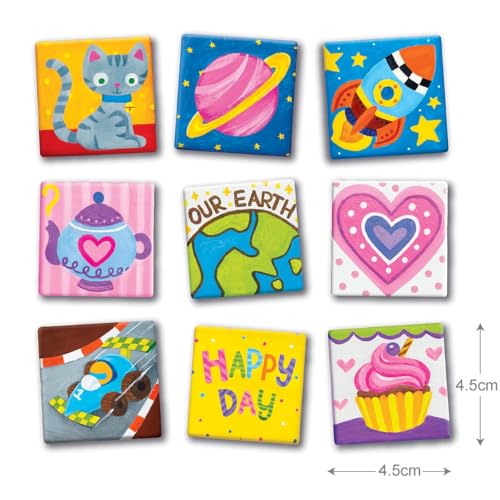 4M Magnetic Mini Tile Art, Art & Crafts DIY Kit, For Boys & Girls Ages 8+