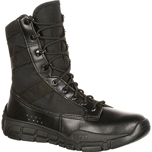 ROCKY C4T - Military Inspired Public Service Boot, Black, Size 8(M)