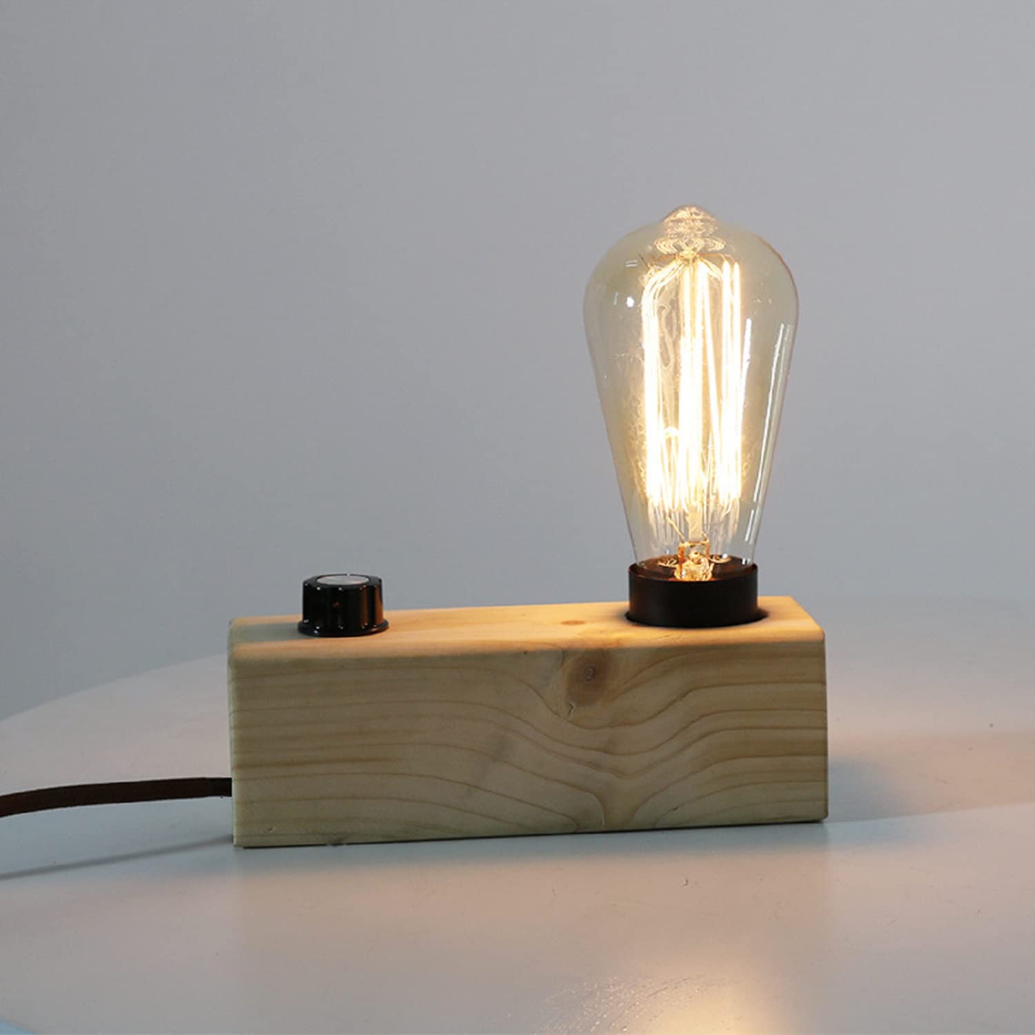 Edison Light Bulbs 25W - Thomas Edison Light Bulb Style - Incandescent Clear Glass Vintage Antique Bulb for Home Light Fixtures - Amber Warm 2700K - (6 Pack /110v)