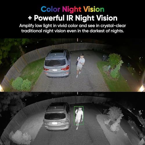 WYZE Floodlight Camera Pro, PCMag Editor's Choice 3000-Lumen LEDs, 180° Wide View, 2K HD Outdoor Security Camera, Motion Detection, Color Night Vision, Black