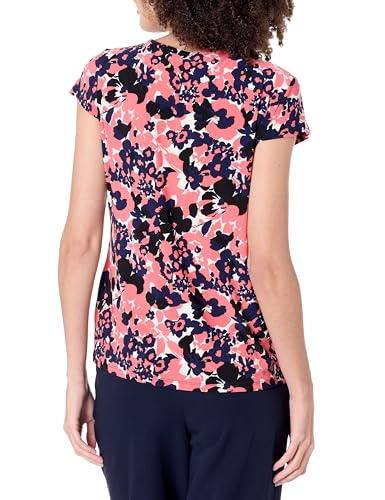 Kasper Women's Plus Size Business Casual, Navy/Vanilla Ice