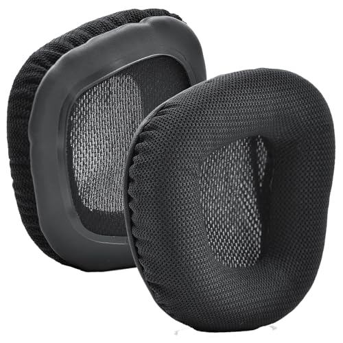 Void RGB Elite Replacement Ear Pads Void Elite Earpads Ear Cushions Cups Cover Muffs Parts Compatible with Corsair Void RGB Elite/Void Elite RGB/Void USB RGB/Void Pro Gaming Headset.(Leather)