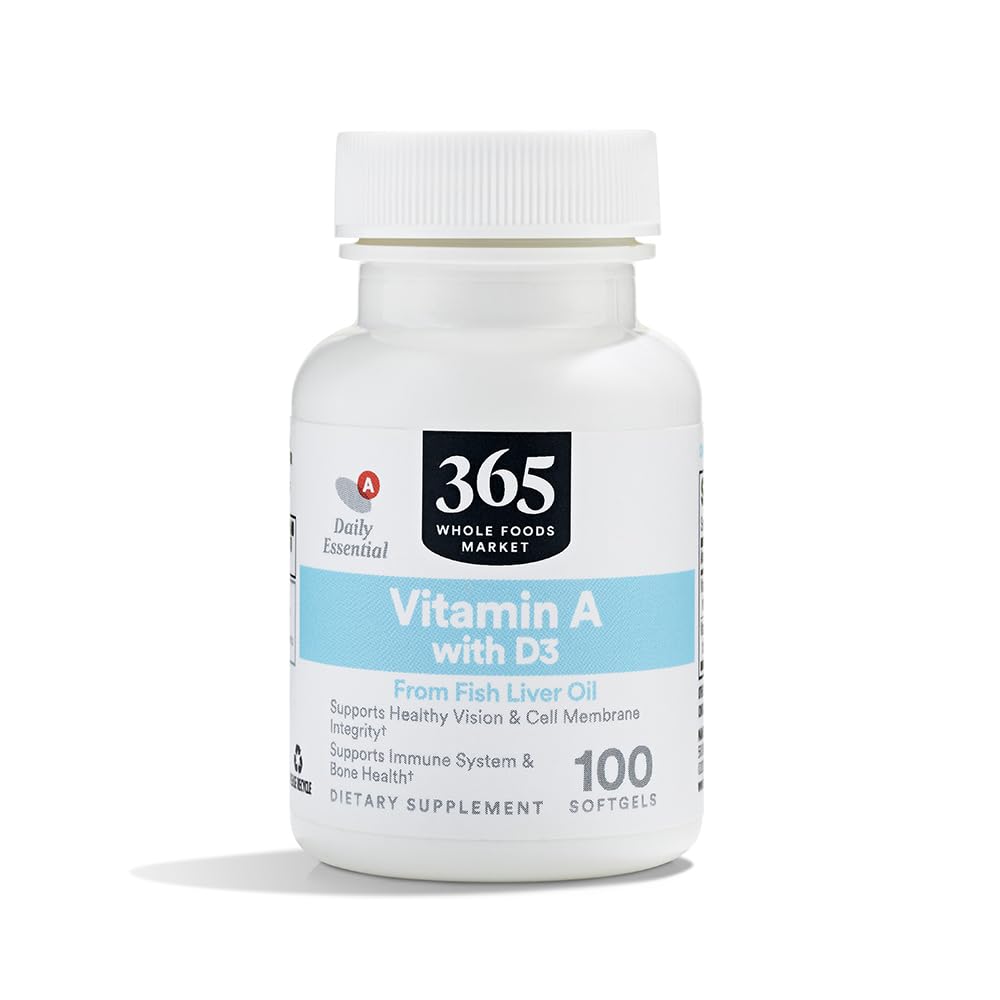 365 by Whole Foods Market, Vitamin A & D 400 IU, 100 Count