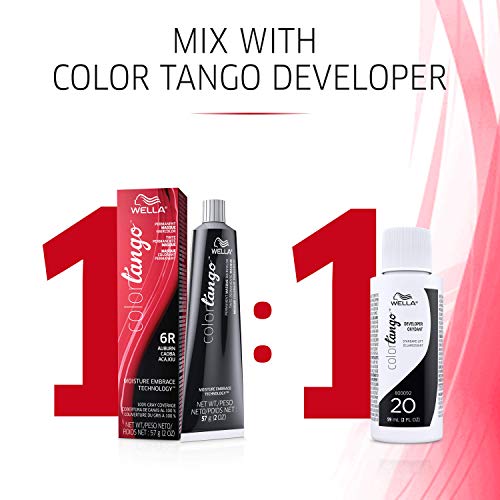 Wella Color Tango Permanent Hair Color, 4NN Medium Brown Intense Neutral