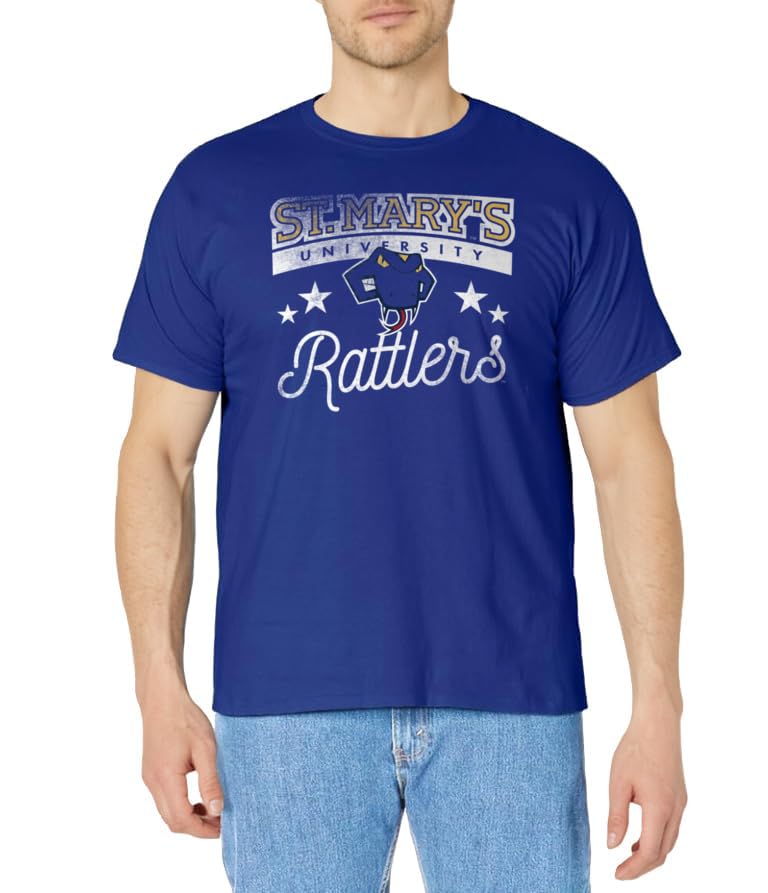 St. Mary's University StMU Rattlers Logo T-Shirt