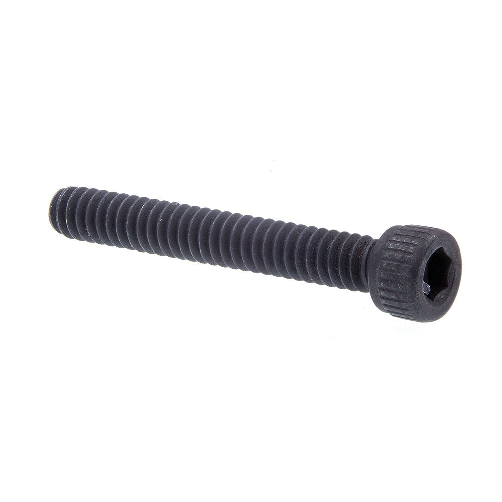 Prime-Line 9177251 Socket Head Cap Screws, Hex (Allen) Drive, #6-32 X 1 in, Black Oxide (25 Pack)