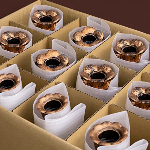codree 3 Sets Glass Packing Kits- Glass Dividers for Moving Boxes- Glassware Dish Packing Boxes Corrugate Dividers with 36 pcs Foam Pouches Fits 16x12x12 Inch Box (Box Not Included)