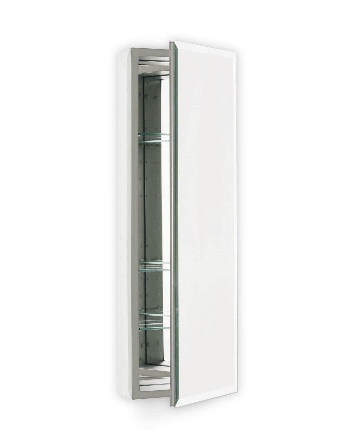 Robern PLM2030GB Bevel Edge, Classic Gray Interior ̶ Non-Handed PL Series 20" x 30" Flat Top Cabinet