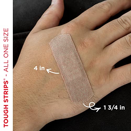 Band-Aid Brand Tough Strips Adhesive Bandage for Minor Cuts & Scrapes, All One Size, 60 ct