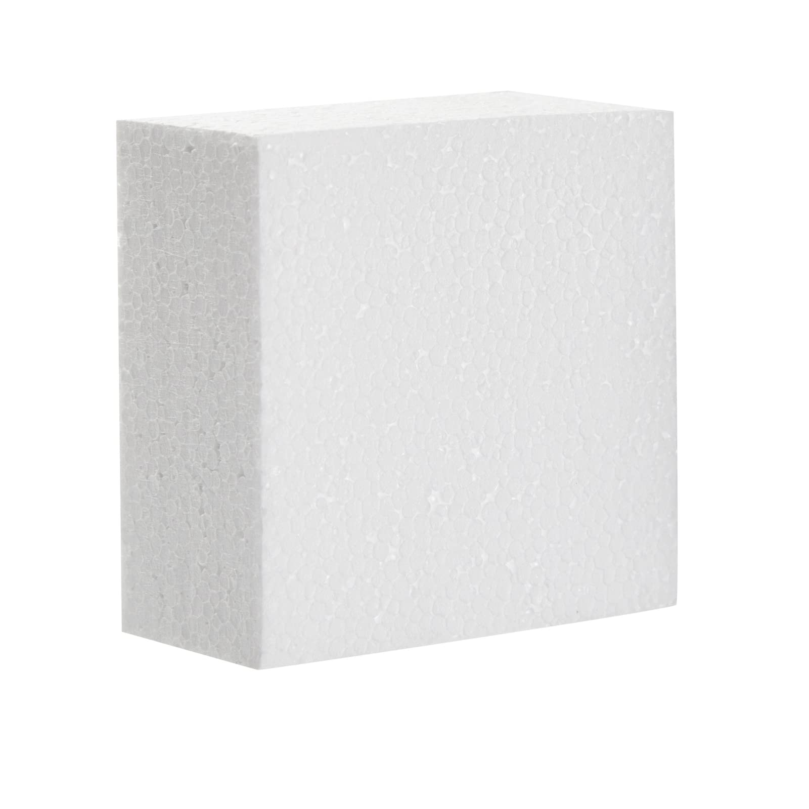 Juvale 20 Pack Foam Blocks for Crafts - White Polystyrene Craft Foam Blocks for Floral Arrangements, and Art Supplies (4 x 4 x 2 in)