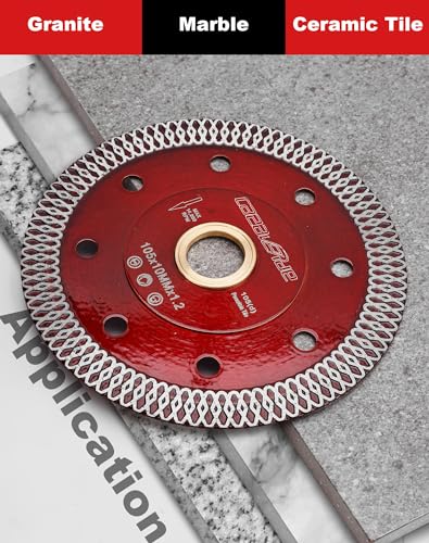 Casaverde TOOLS 4 inch Diamond Porcelain Saw Blade (4 inch)
