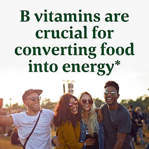 MegaFood Balanced B Complex - B Complex Vitamin Supplement - 8 B Vitamins Including Vitamin B6, Vitamin B12, Folate, Biotin & More - Supports Cellular Energy Production - Vegan, Gluten Free - 30 Tabs