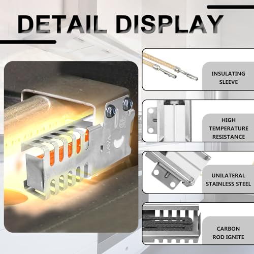 【Upgraded】DG94-00520A Gas Range Oven Flat Igniter Oven Igniter for Samsung Gas Stove NX58F5500SS,NX58H5600SS,NX58h9500WS,Replaceable WB13K21 2692271 AP5577941 EAP4241428 PS4241428 AP2634719 by Cenipar