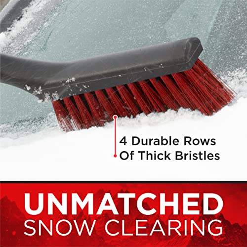 Mallory Force 17” 2-518 Snowbrush with Ice Scraper for Cars, 2 Pack