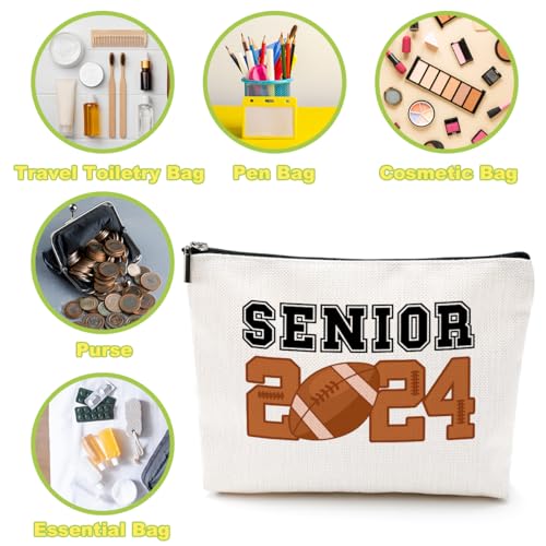 EIXU Class of 2024 Cosmetic Bag 2024 Graduation Gifts Senior 2024 Senior High Makeup Bag Medical Nurse Graduation Gifts Congratulations Gift for Women Best Friend Teen Girls Sister BFF Grad 2024