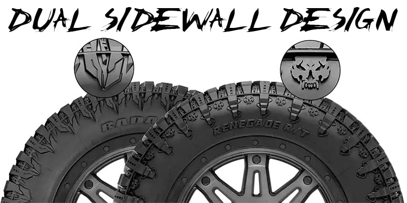 LT35X12.50R17 RADAR RENEGADE R/T 12PLY 121Q M+S 80psi***12PLY******40K+ROAD HAZARD