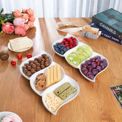 Kassel Ceramic Serving Platter Set | 14”/12”/10” Oval Serving Trays for Entertaining at Parties and Weddings | Oven Safe Large Serving Trays for Tacos, Steak, and Cake