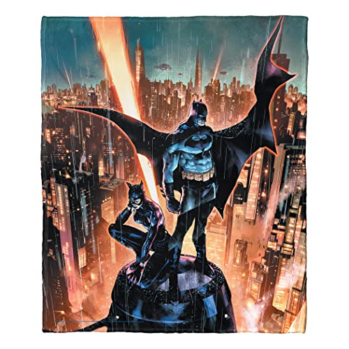 Northwest DC - Batman Silk Touch Throw Blanket, 50" x 60", Queen of Crime