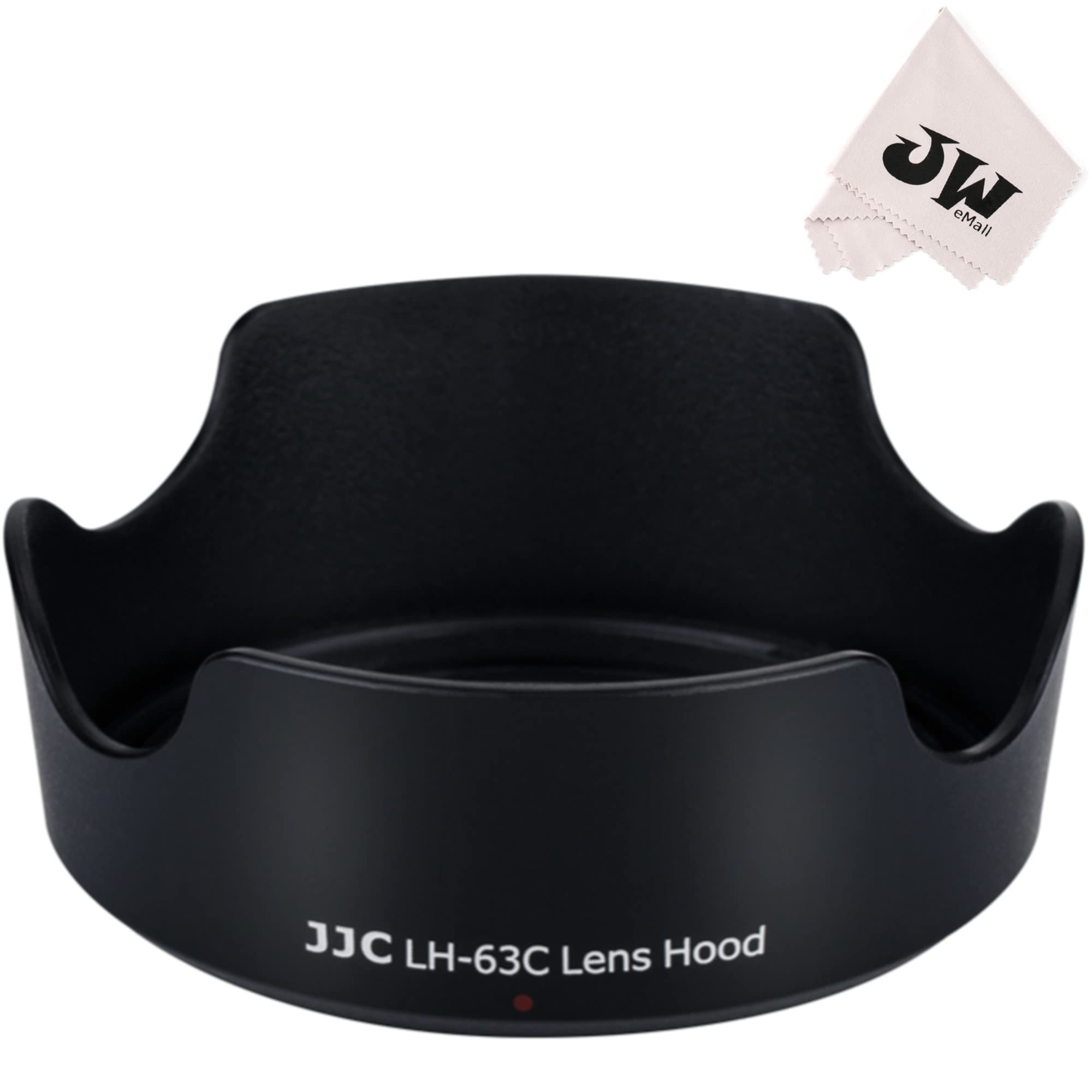 Reversible Lens Hood Shade Protector for Canon EF-S 18-55mm F3.5-5.6 is STM & EF-S 18-55mm F4-5.6 is STM & RF 24-50mm f/4.5-6.3 is STM Lens on Camera EOS R8 Rebel T8i T7i SL3 90D Replace Canon EW-63C