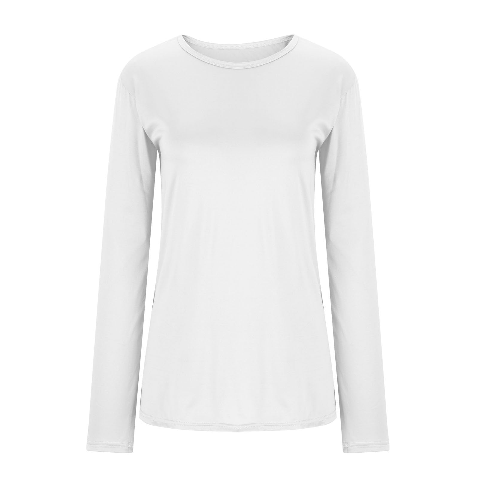 Haul Items Haul Sale Haul Sale the Clearance Long Sleeve Shirt Women H02 White