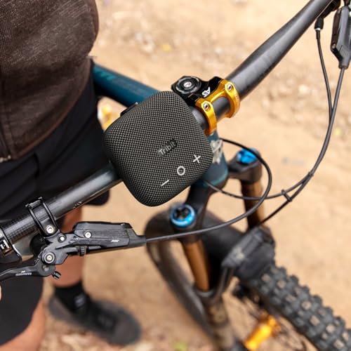 Tribit StormBox Micro 2 Wireless Portable Speaker: 10W Loud Deep Bass Sound, IP67 Waterproof Bike Speaker with Bluetooth 5.3, 12H Playtime, TWS Pairing for Camping Travel Hiking