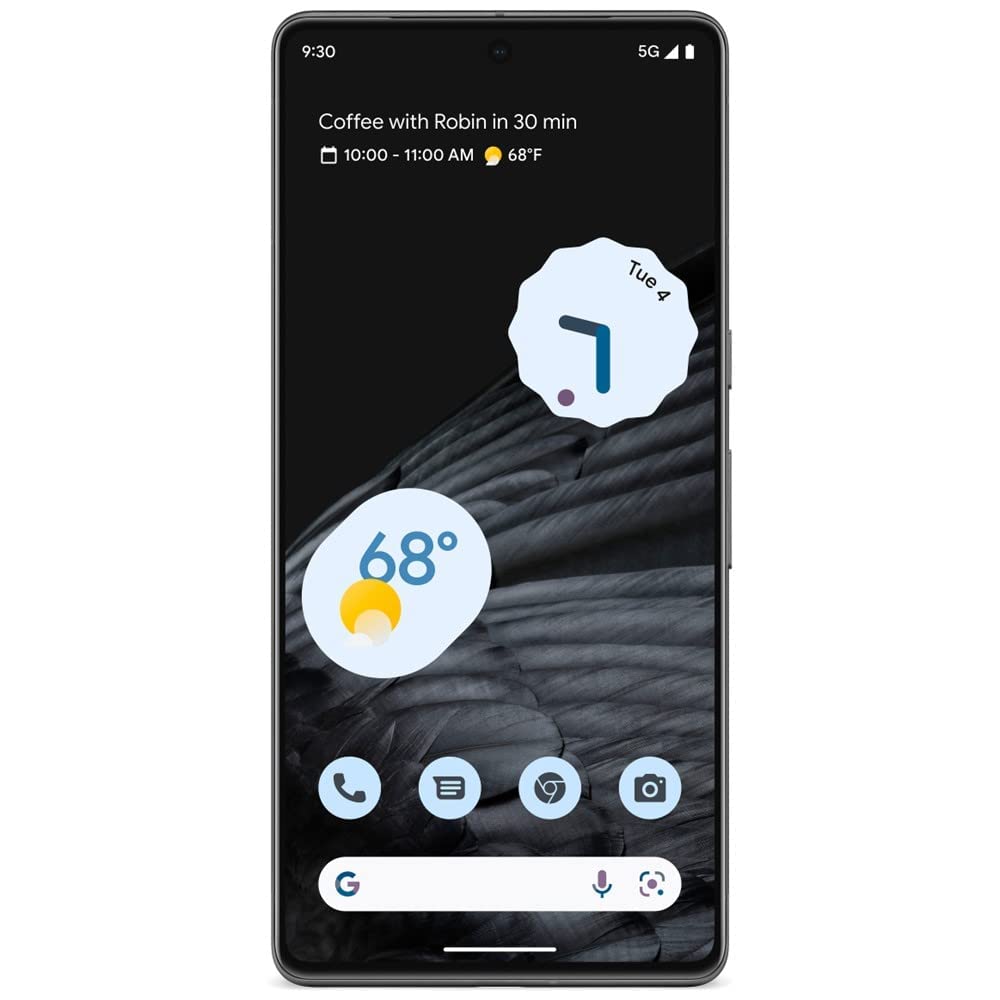 Google Pixel 7 Pro 5G, US Version, 128GB, Obsidian - Unlocked (Renewed)