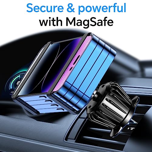 for Magsafe Car Mount【20 Strong Magnets】Magnetic Phone Holder for Car Phone Holder Mount Dash【360° 】Phone Holders for Your Car Accessories Cell phone Car Mount For iPhone 15 14 13 12 Pro Max Plus Max