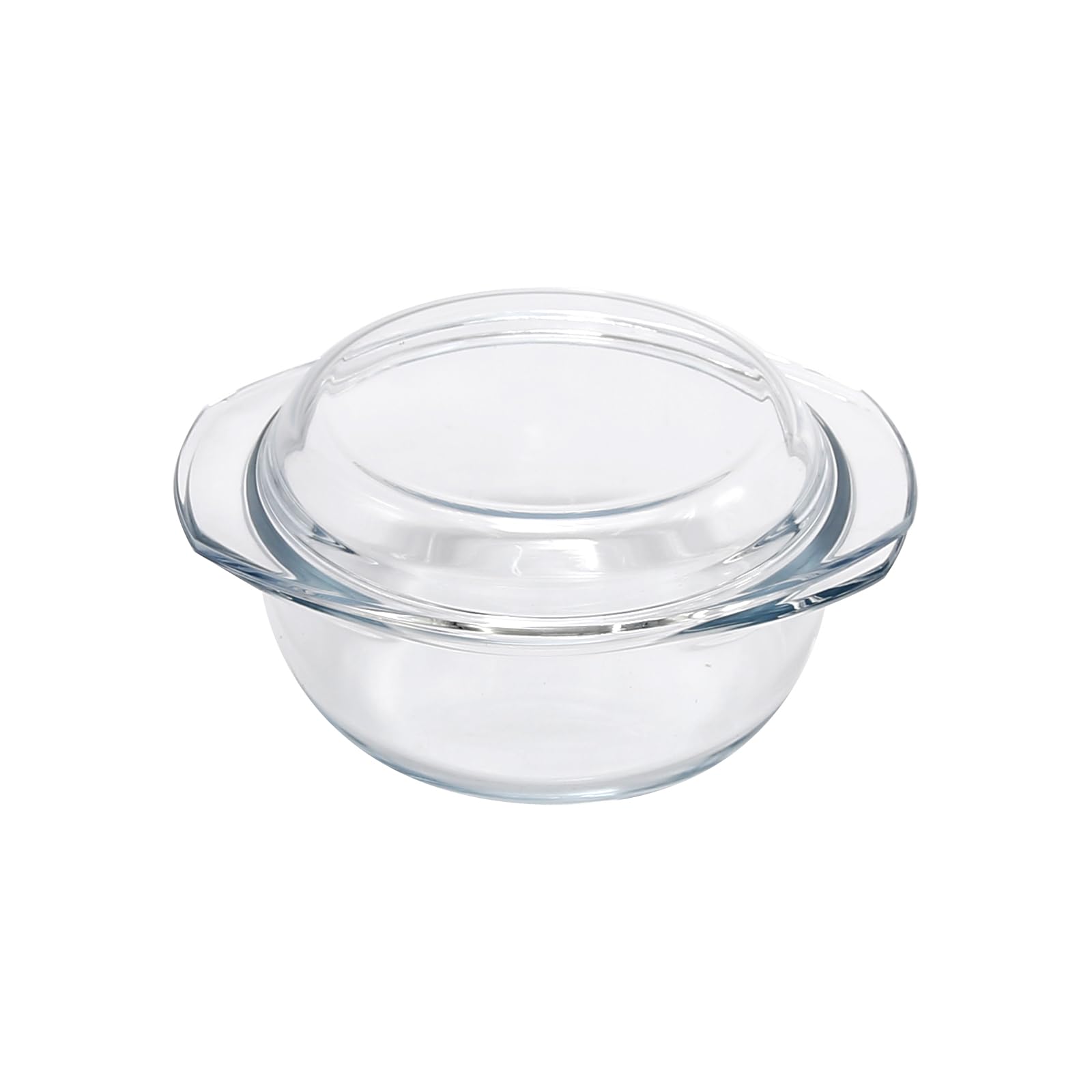 Premium Glass Salad Bowls - Includes Soup Bowls with Handles and French Onion Soup Bowls - Ideal for Cooking on Stove and CorningWare Casserole Dish with Lid - Small Glass Bowls for Breakfast Cooking