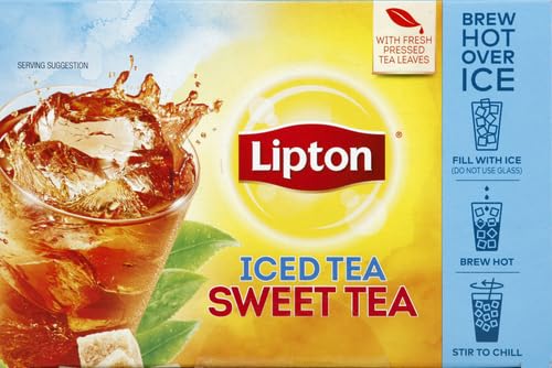 Lipton Honey Ginger Green Tea Bags, Flavored, Unsweetened Teabags for Hot Tea or Iced Tea with Caffeine and Flavonoids, 120 Total Tea Bags (20ct - Pack of 6)