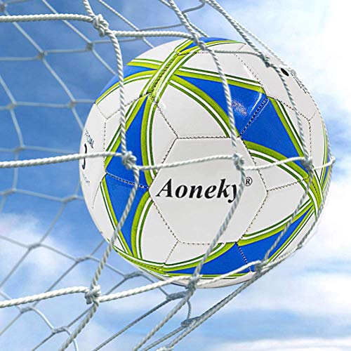Aoneky Soccer Goal Net - 24 x 8 Ft - Full Size Football Goal Post Netting - NOT Include Posts (24 x 8 Ft - 3 mm Cord)