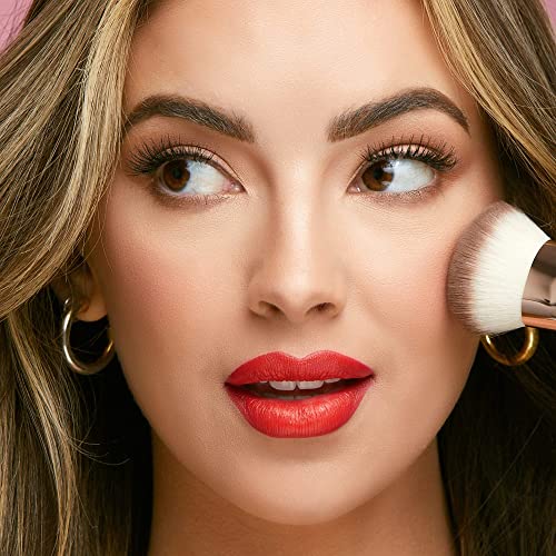 UVé Beauty Professional Bundle 11 PCs Makeup Brush Set Premium Synthetic Vegan Foundation Brush Blending Face Powder Blush Concealers Eyeshadow Brush Make up Brushes Set