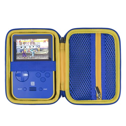 Case Compatible with Blaze Super Pocket Holds Evercade Cartridges, Case for Miyoo Mini Plus, Anbernic RG35XX / RG353V / RG353VS Retro Pocket Game Console, Only Case