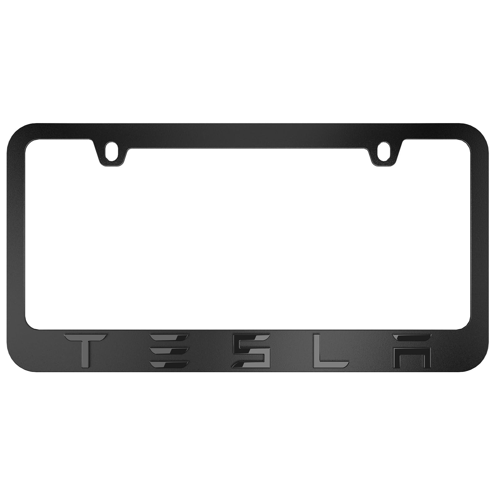 Black License Plate Frame