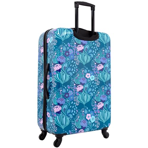 Travelers Club Bella Caronia 20" Carry-On Voguish Luggage, Desert Pattern, 3 Piece Set