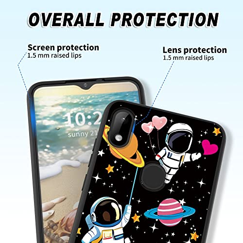 Case for Consumer Cellular Verve Connect Phone Case Inspirational Bible Theme with Screen Protector Detachable Stand Phone Case for Consumer Cellular Verve Connect Case Soft TPU Stylish Cover