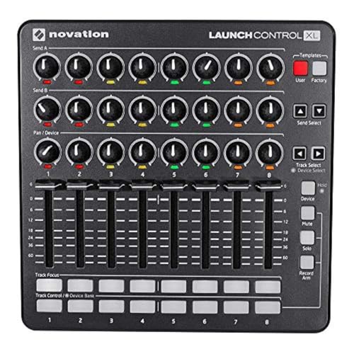 Novation Launch Control XL USB MIDI controller for Ableton Live with assignable controls
