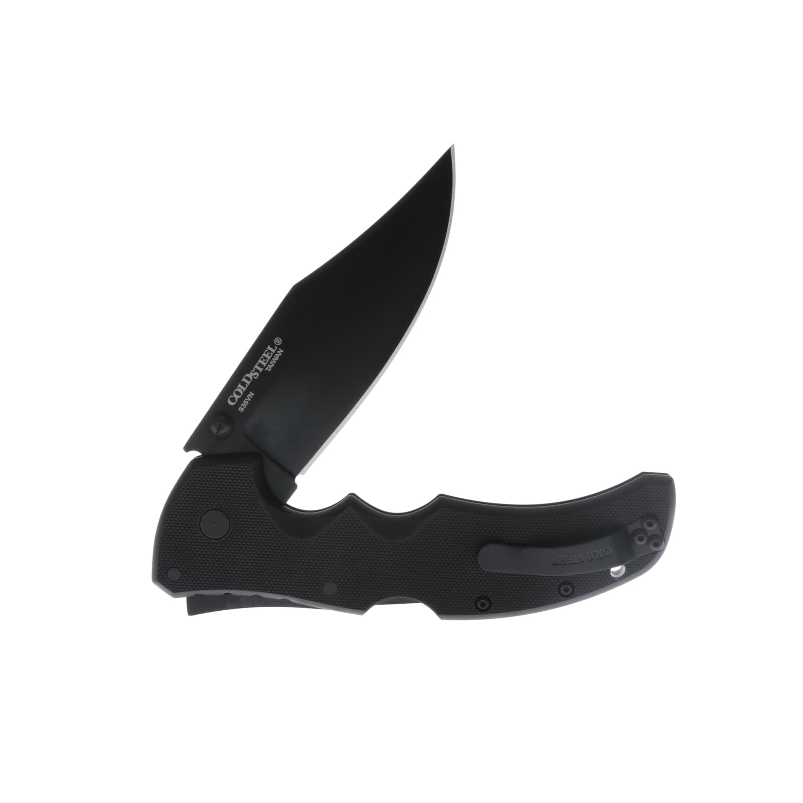 Cold Steel Recon 1 Folder Clip Pt. 4In Bold 9-3/8In Overall Folding Camping Knives, Black