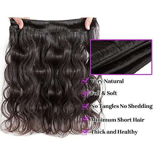 AIMAKER 12A Brazilian Body Wave Human Hair 3 Bundles 24 24 24Inch 100% Unprocessed Brazilian Virgin Human Hair Weave Bundles Body Wave Hair Extensions Natural Color Brand: AIMAKER