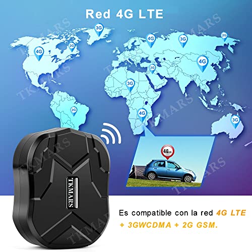4G Car GPS Tracker TK915 Waterproof IP65 Anti-Theft Magnet Multiple Alarms Real-Time Tracking No Geographic Restrictions GPS Tracker for Motorcycle Motorhome Boat